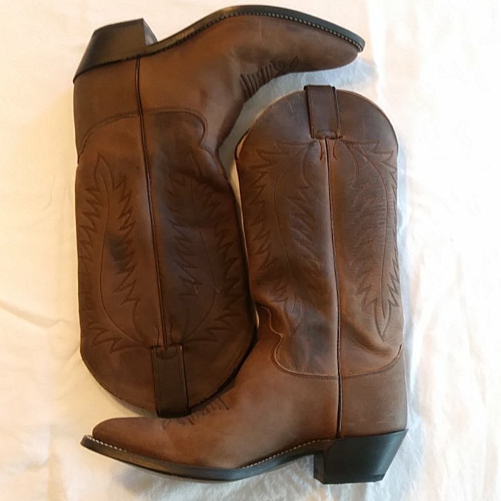 Justin Women's Cowboy Boots Size 8